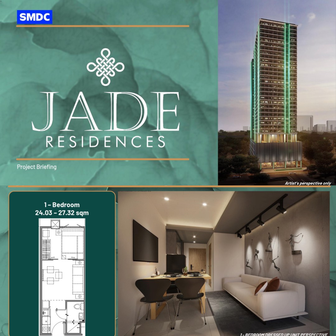 Pre-selling Condo in Chino Roces Makati City by SMDC Jade Residences ...