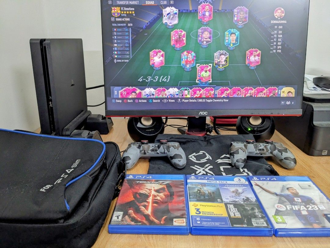 Ps4 bag with monitor sale