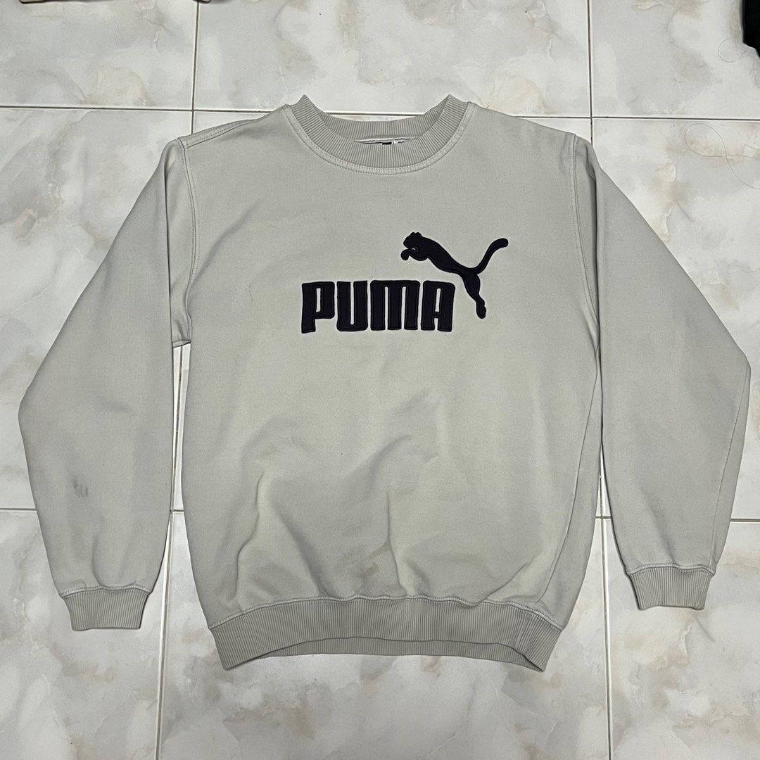 White puma hotsell sweater