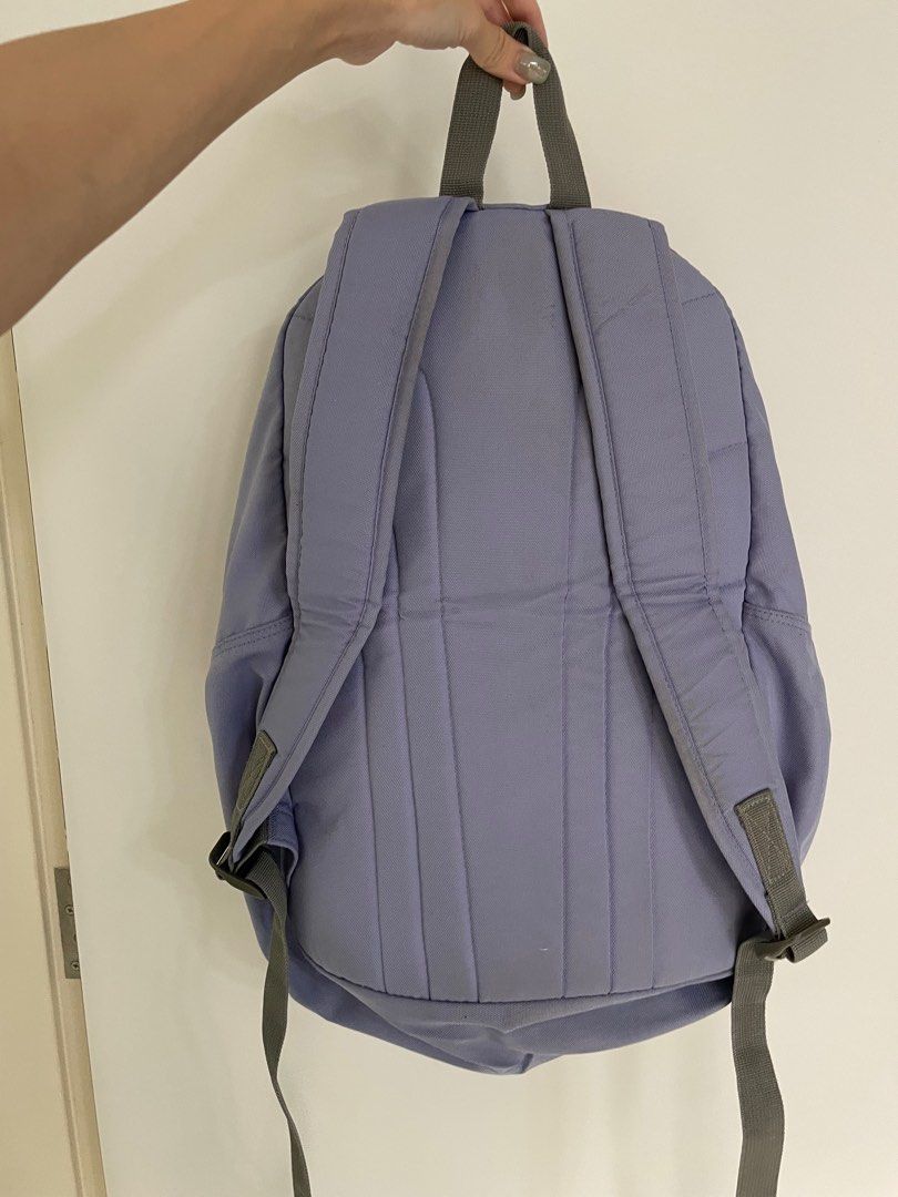 Purple Canvas Backpack