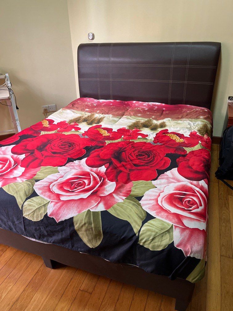 Queen Size Bed Frame, Furniture & Home Living, Furniture, Bed Frames