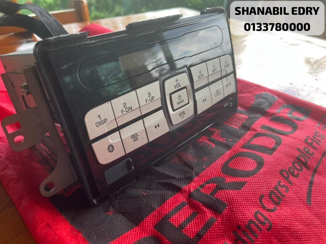 Radio FM, AUX, USB, BLUETOOTH Perodua, Bezza, Axia, Myvi (PNP