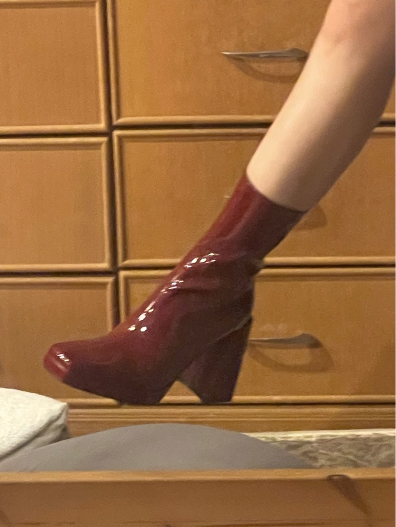 Vinyl sock boots online