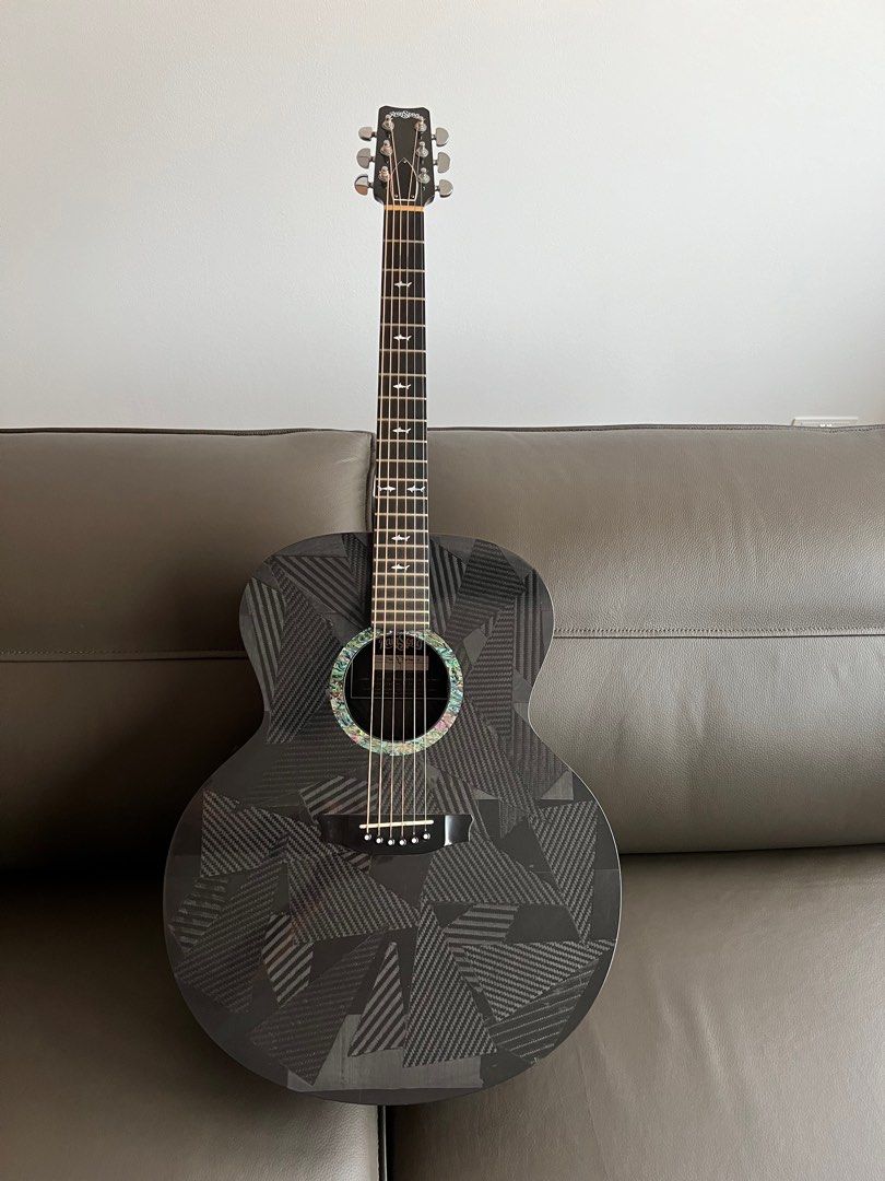 Rainsong Jumbo Black Ice BI JM1000N2 carbon guitar Hobbies Toys
