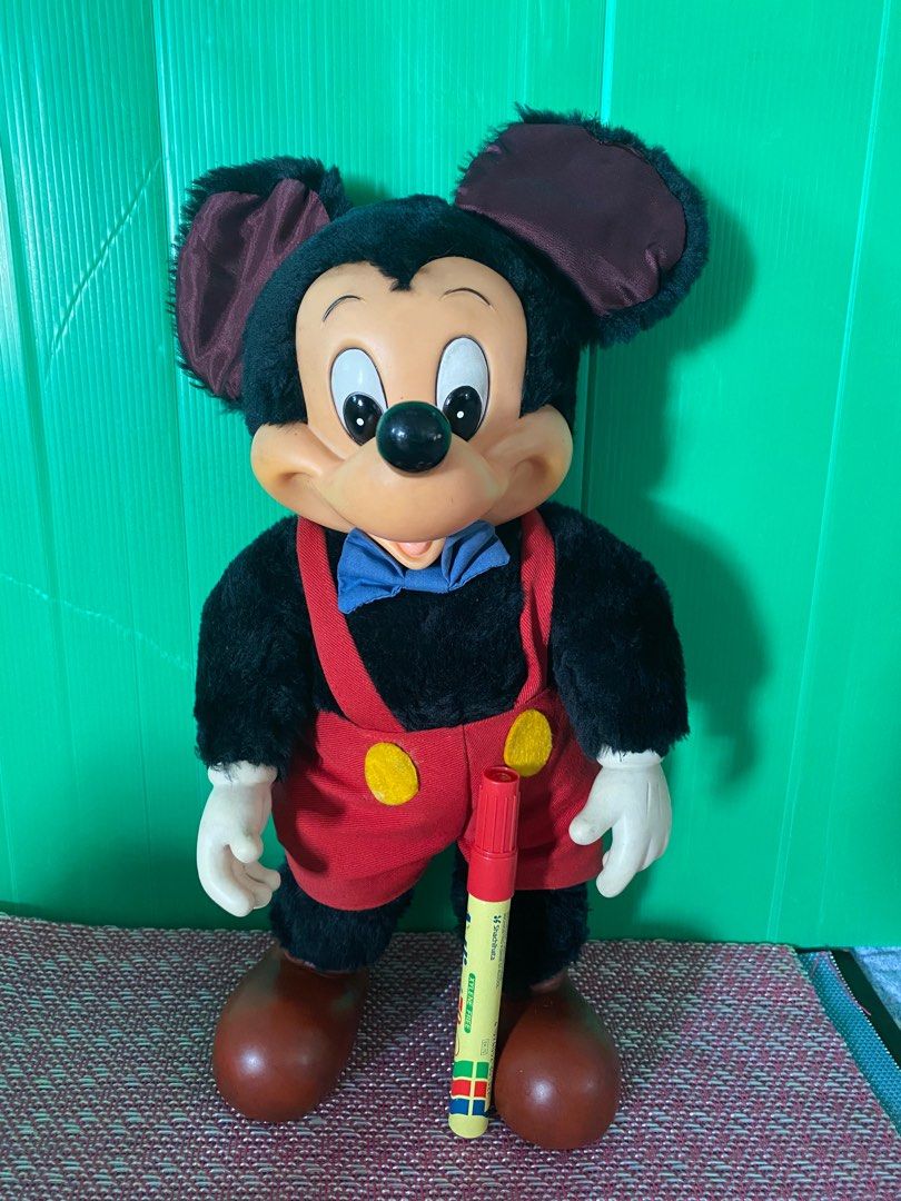 Rubber mickey discount mouse doll