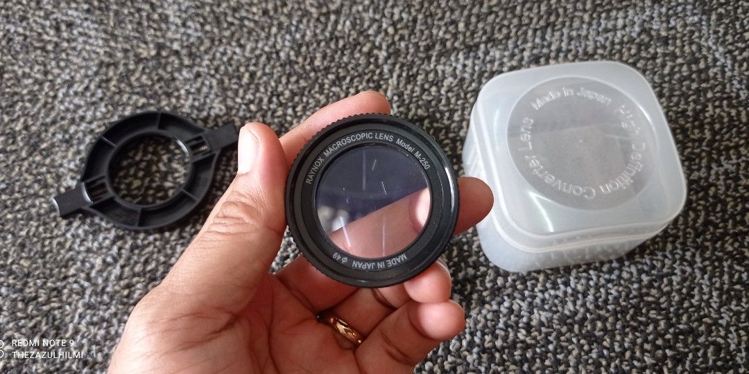 Raynox macroscopic lens model M250, Photography, Cameras on Carousell