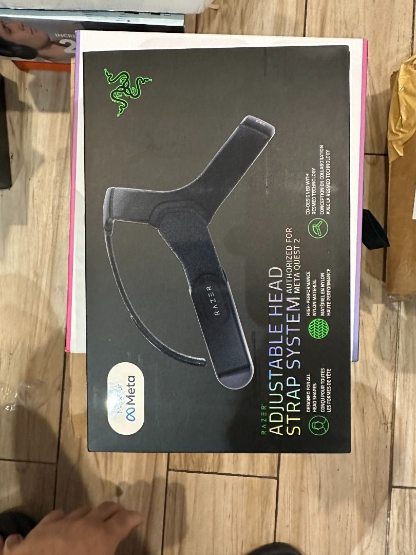 Razer Adjustable Head Strap and Facial Interface for Meta Quest 2