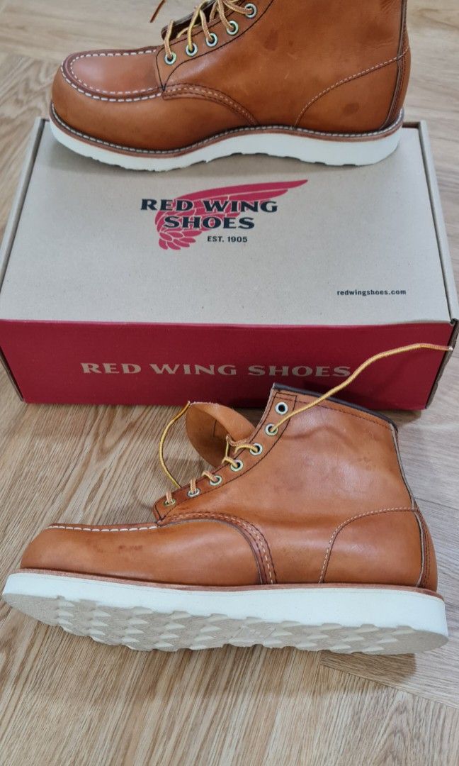 Red wing moc toe fashion hot sale