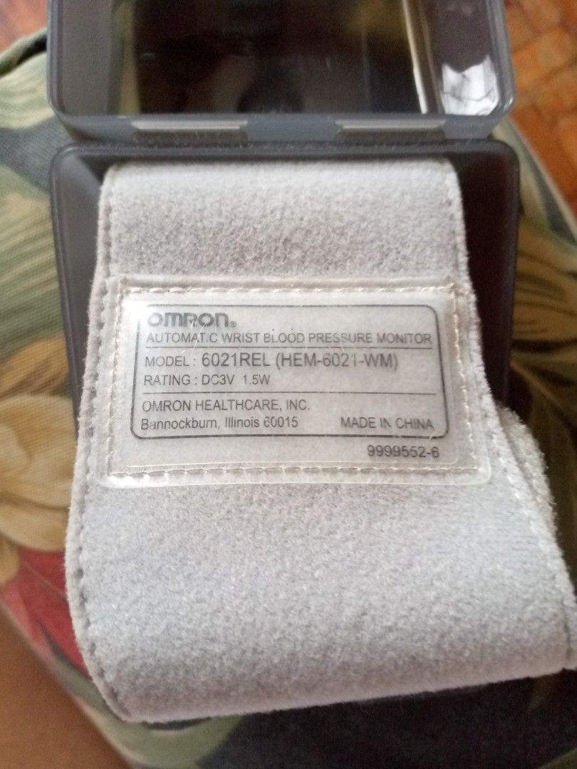 Reli On Automatic Wrist Blood Pressure Monitor, Health & Nutrition