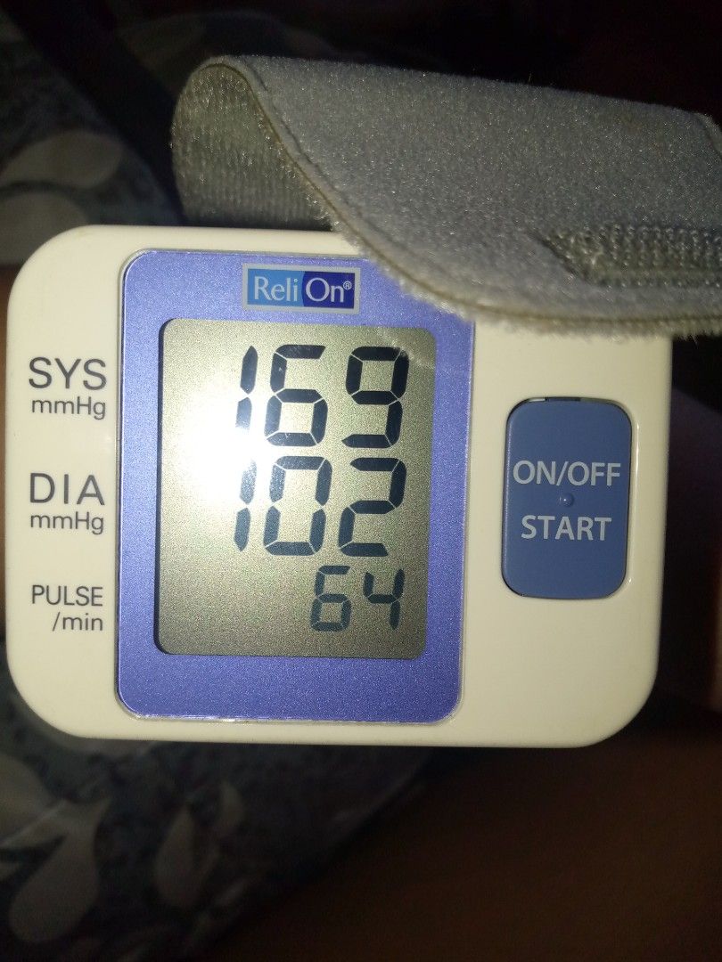 Reli On Automatic Wrist Blood Pressure Monitor, Health & Nutrition