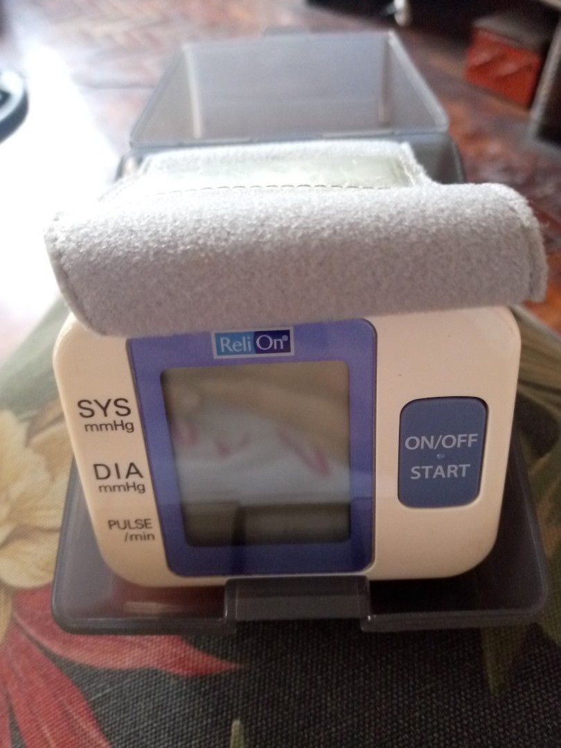 Reli On Omron Automatic Wrist Blood Pressure Monitor, Health