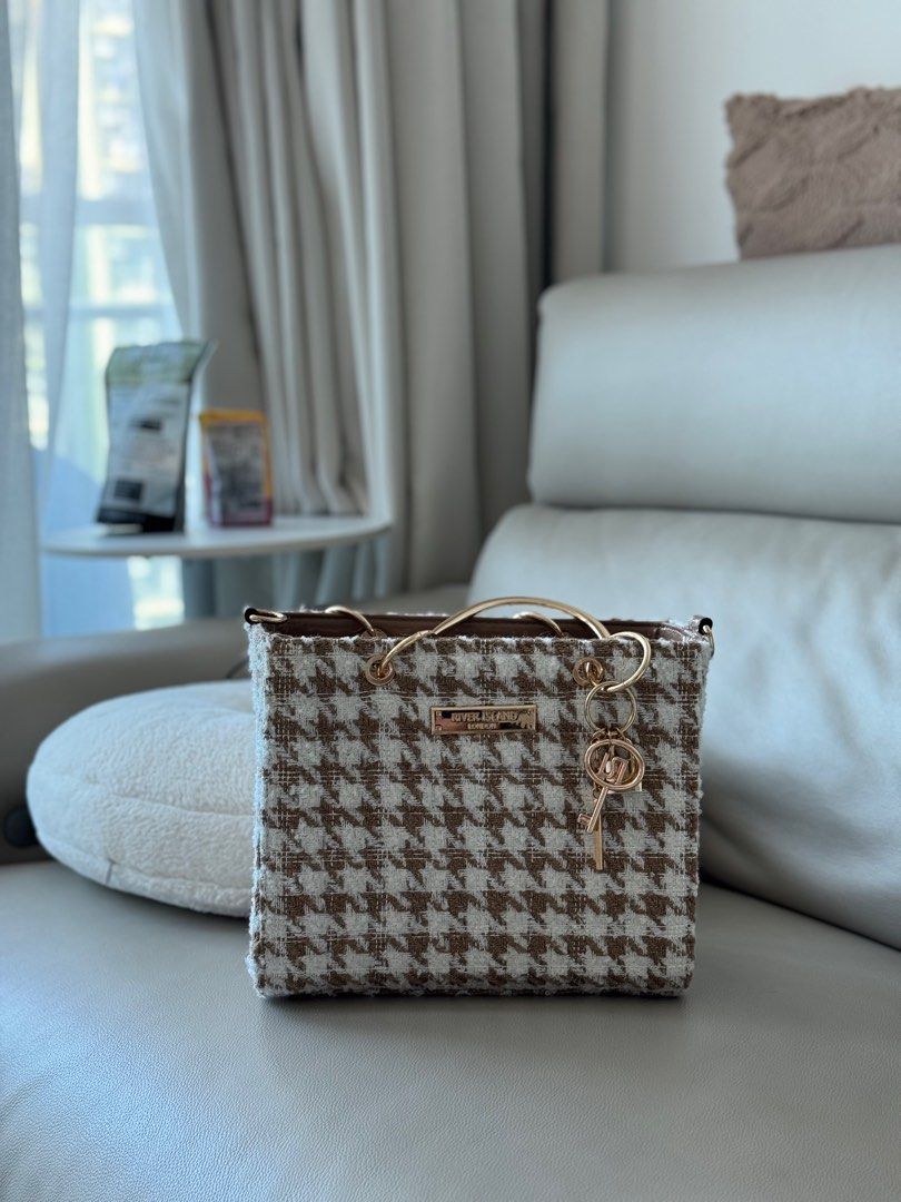 River island dogtooth bag outlet