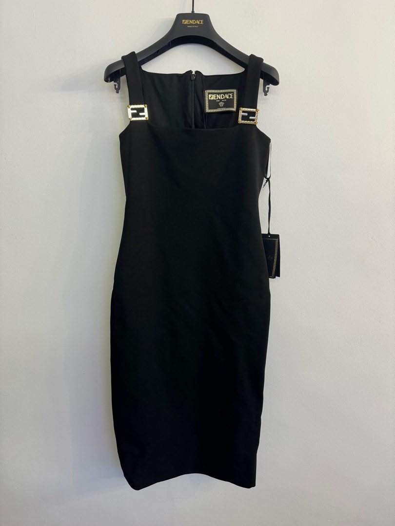 RTP $3,000) FENDACE FENDI X VERSACE DRESS, Luxury, Apparel on