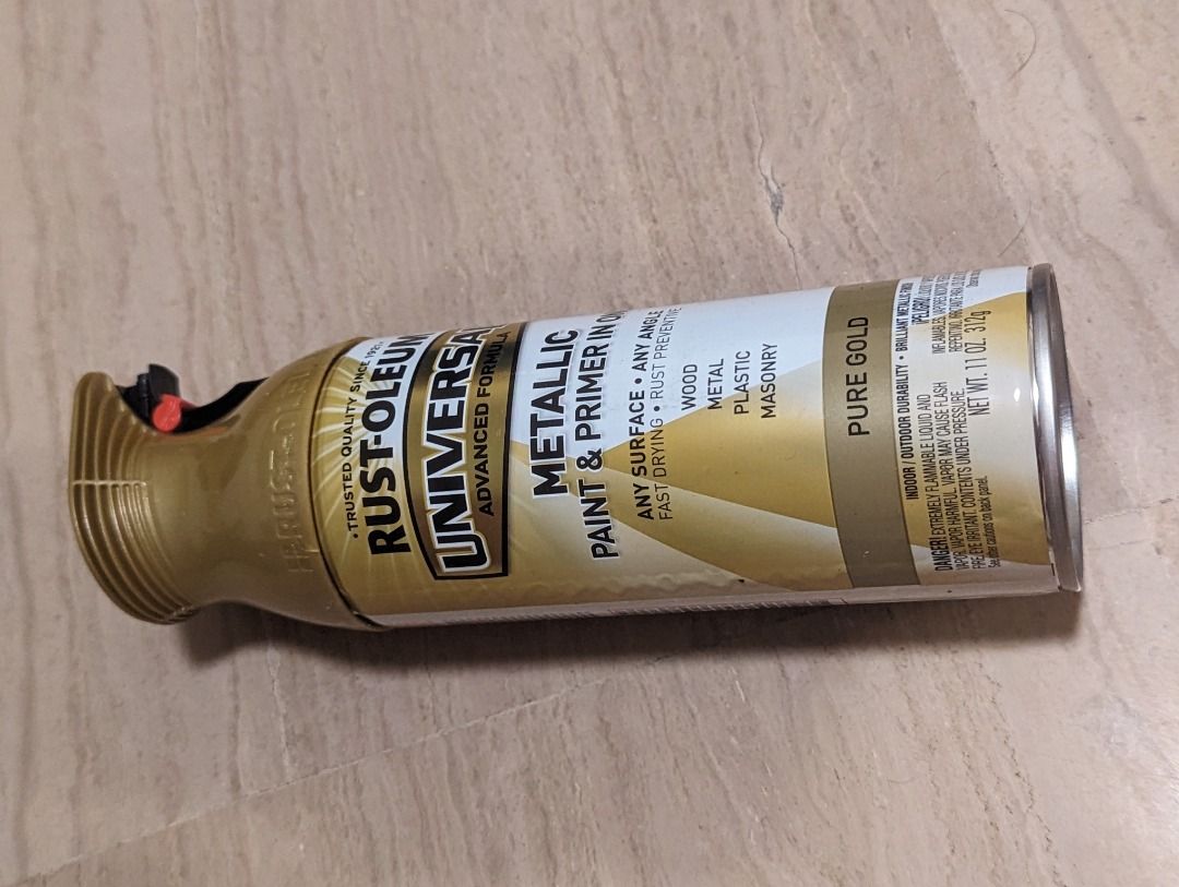 Rustoleum metallic pure new arrivals gold