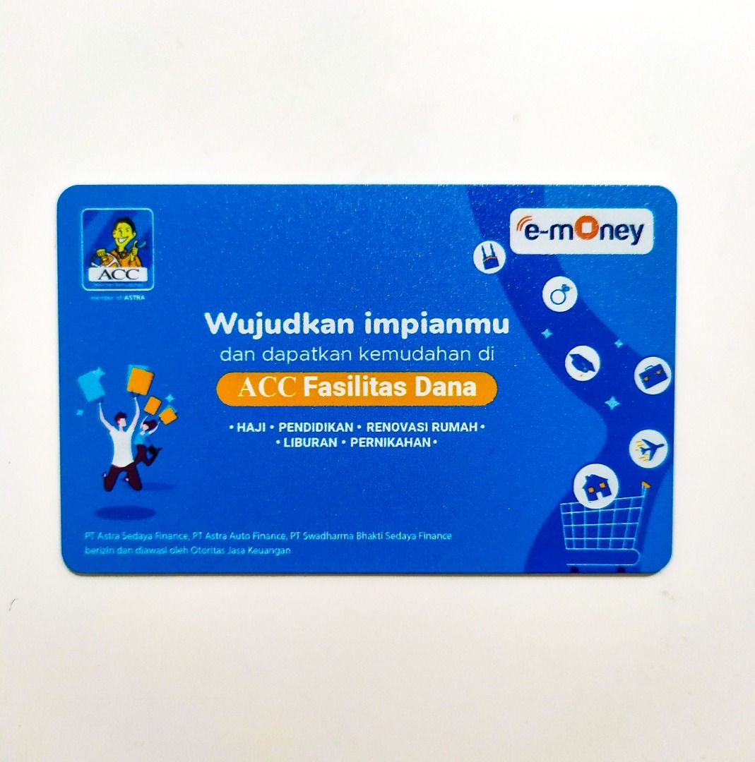 [Saldo 300k] Kartu EMoney Bank Mandiri EToll Kartu Tol Transjakarta