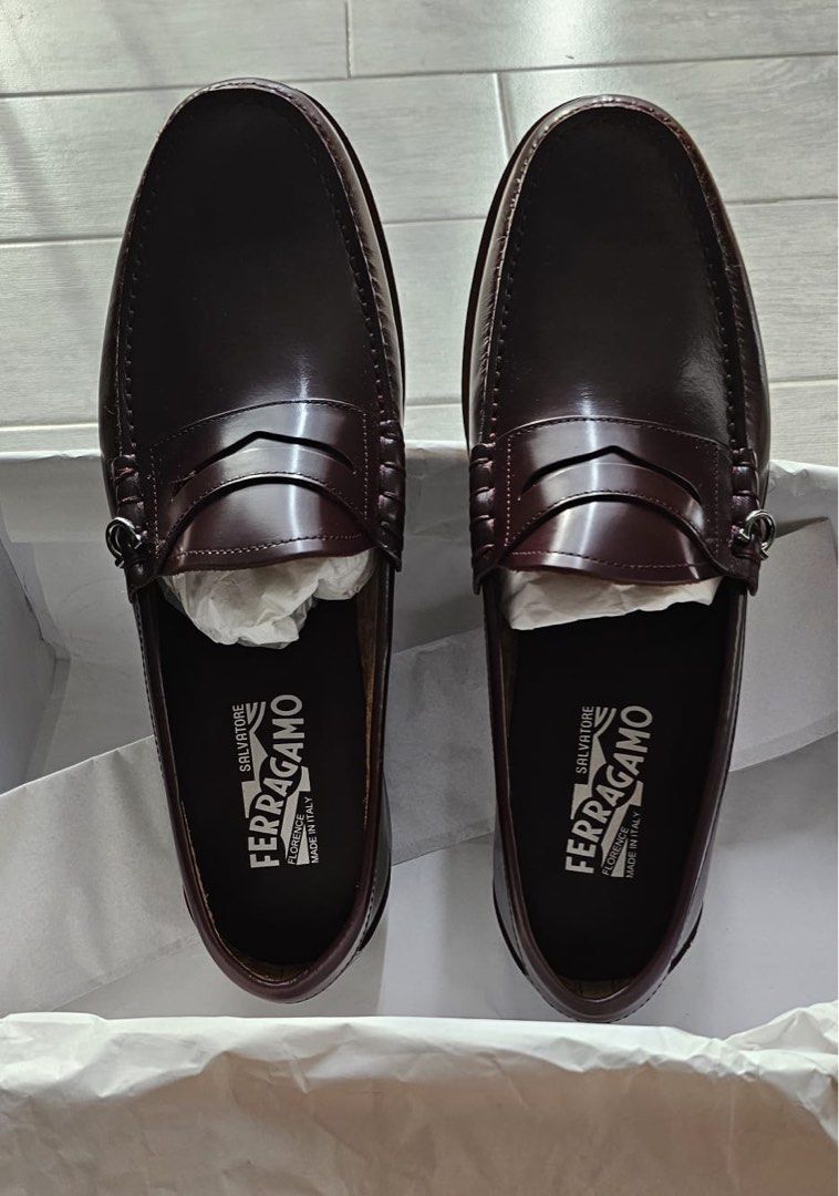 Brand new Salvatore Ferragamo Andrea size 9.5 EE (US size 10.5), Men's  Fashion, Footwear on Carousell
