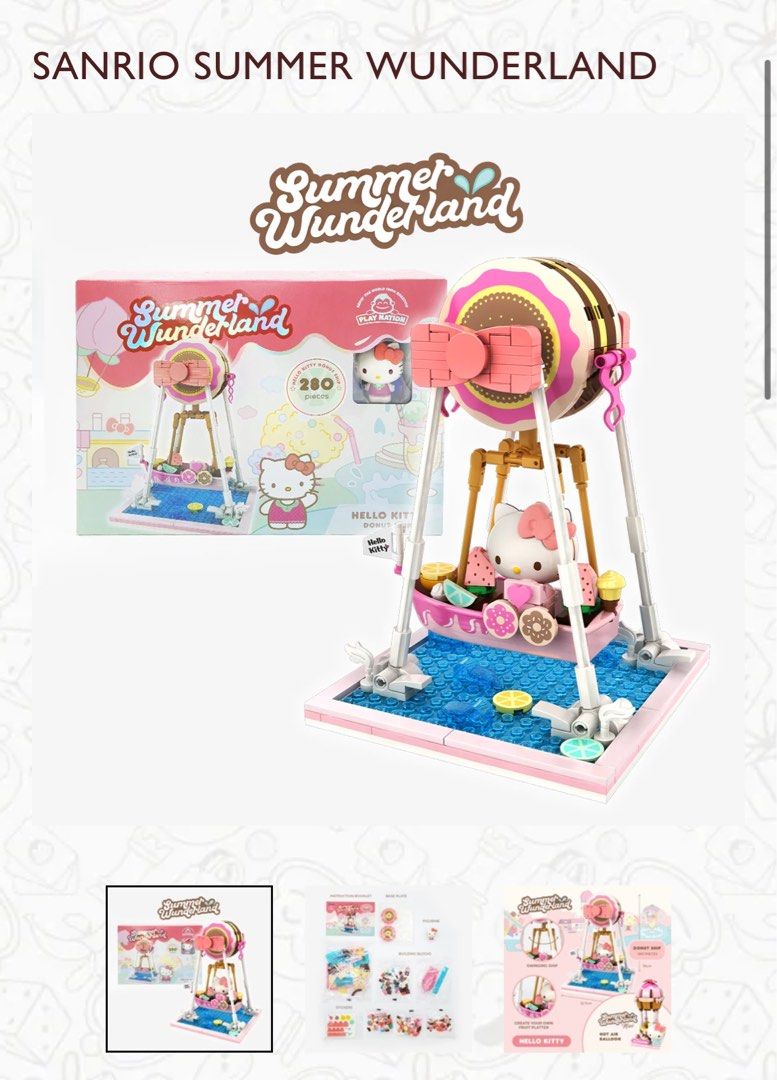 Sanrio Hello Kitty Summer Wunderland Lego, Hobbies & Toys, Toys