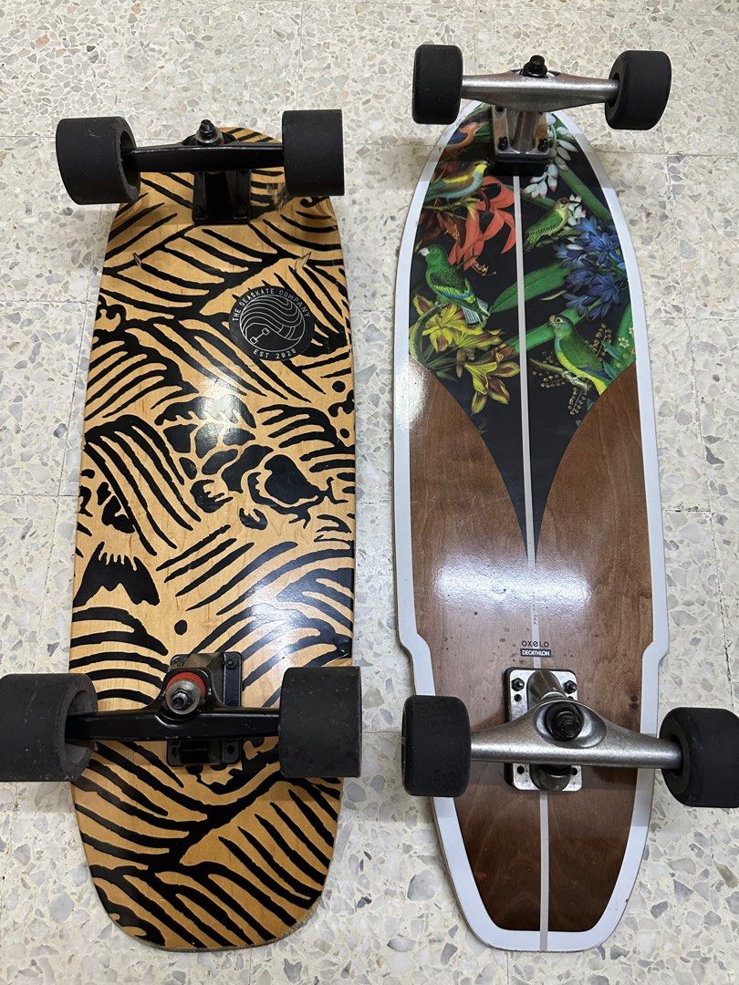 Decathlon shop longboard surfboard