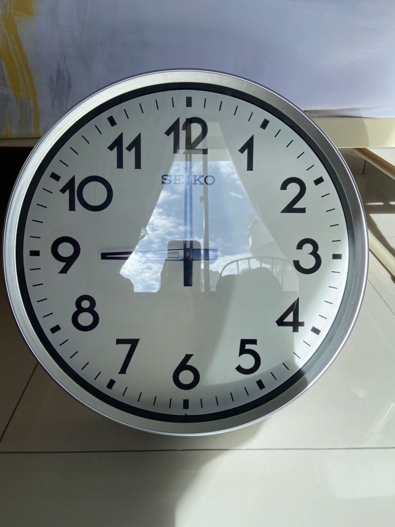 Seiko Wall Clock Spare Parts (Faulty Item), Furniture & Home Living