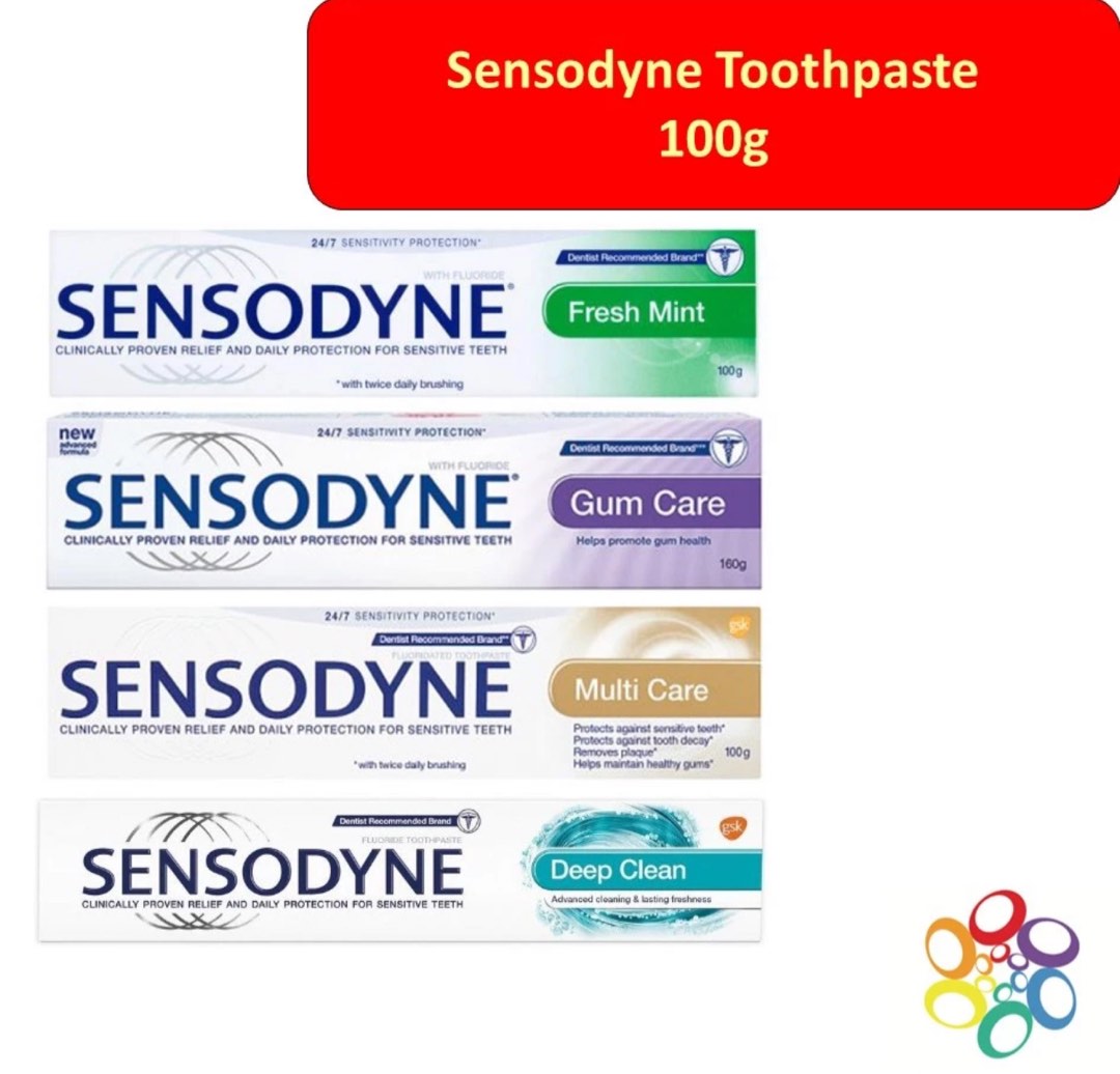 Sensodyne Toothpaste, Beauty & Personal Care, Oral Care on Carousell