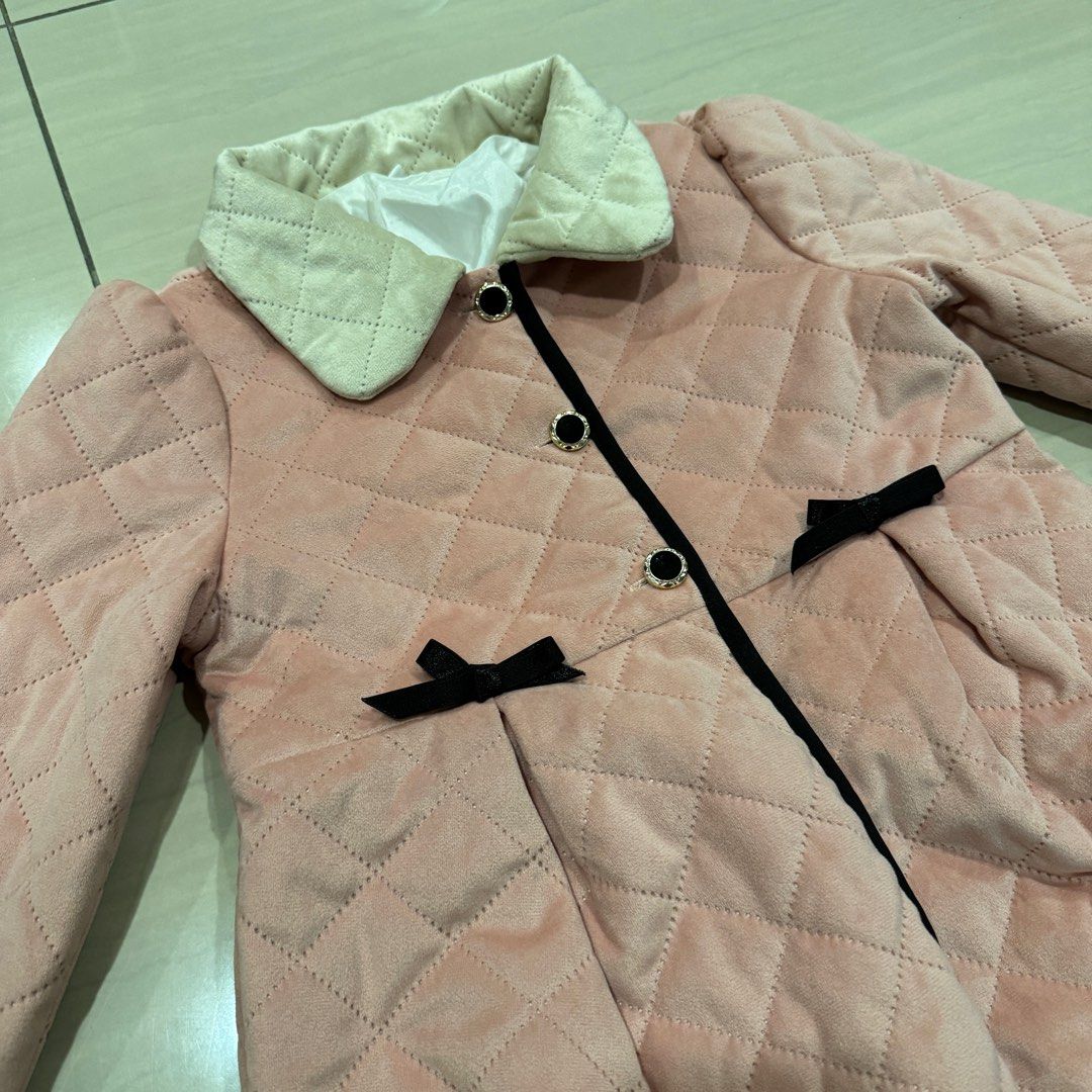 Shein Outer lined jacket in Pink size 120 Babies Kids Babies