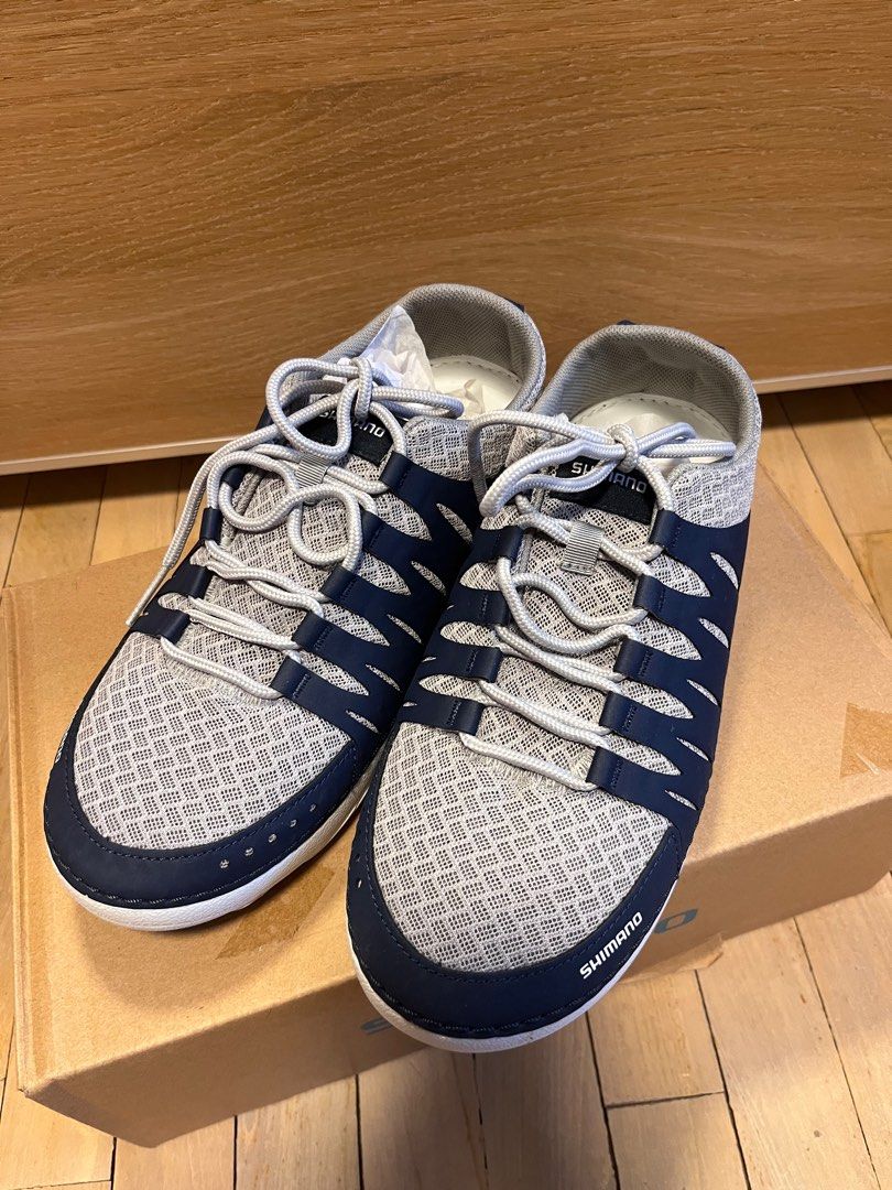 Shimano Evair Boat Shoes in Navy