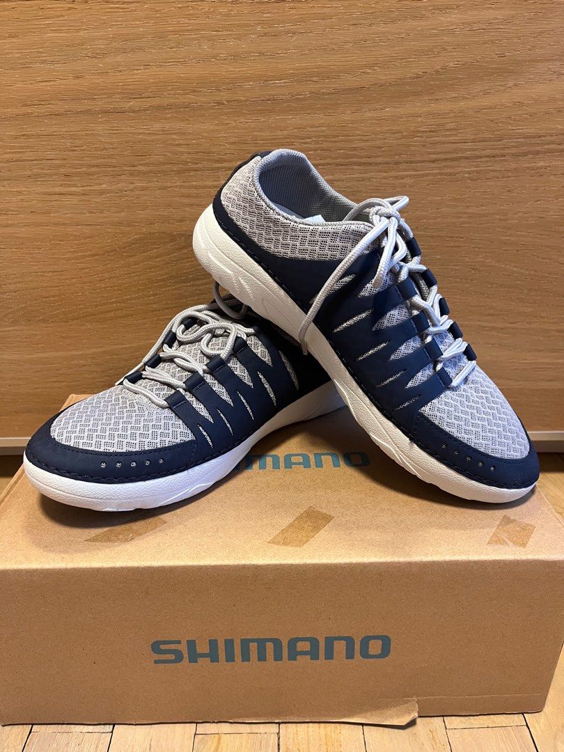 Shimano Evair Boat Shoes in Navy