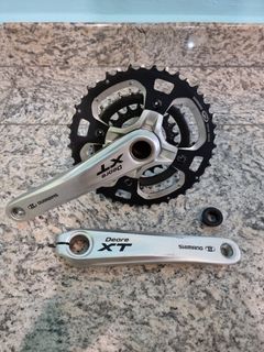 Shimano deore xt crankset 3x9 store