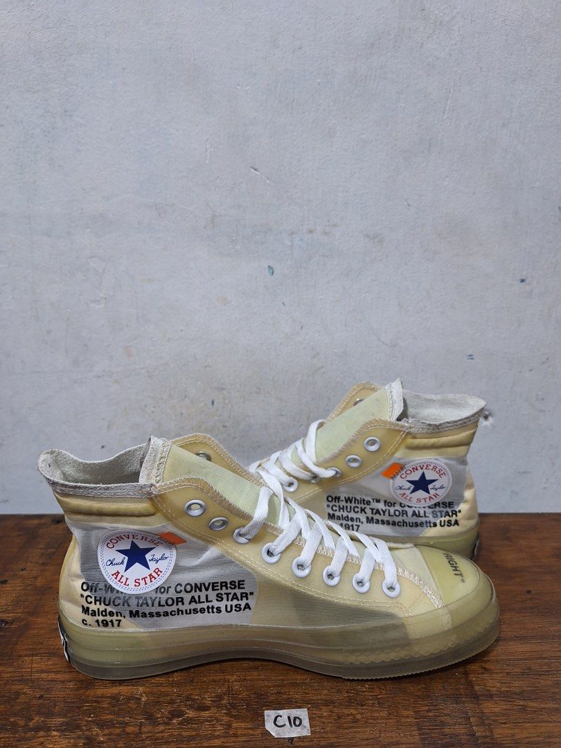 Converse off white 40 hotsell