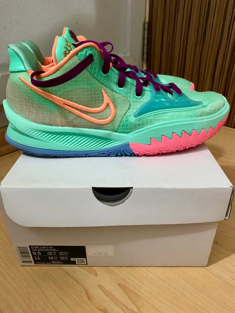 Kyrie 4 sales size 9.5