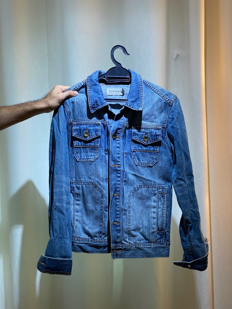Size 26 denim jacket online