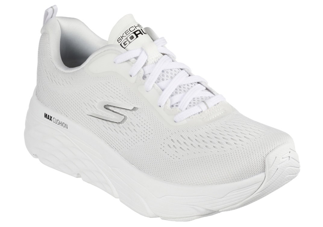 SKECHERS Womens GOrun Max Cushioning Elite White Women s Fashion