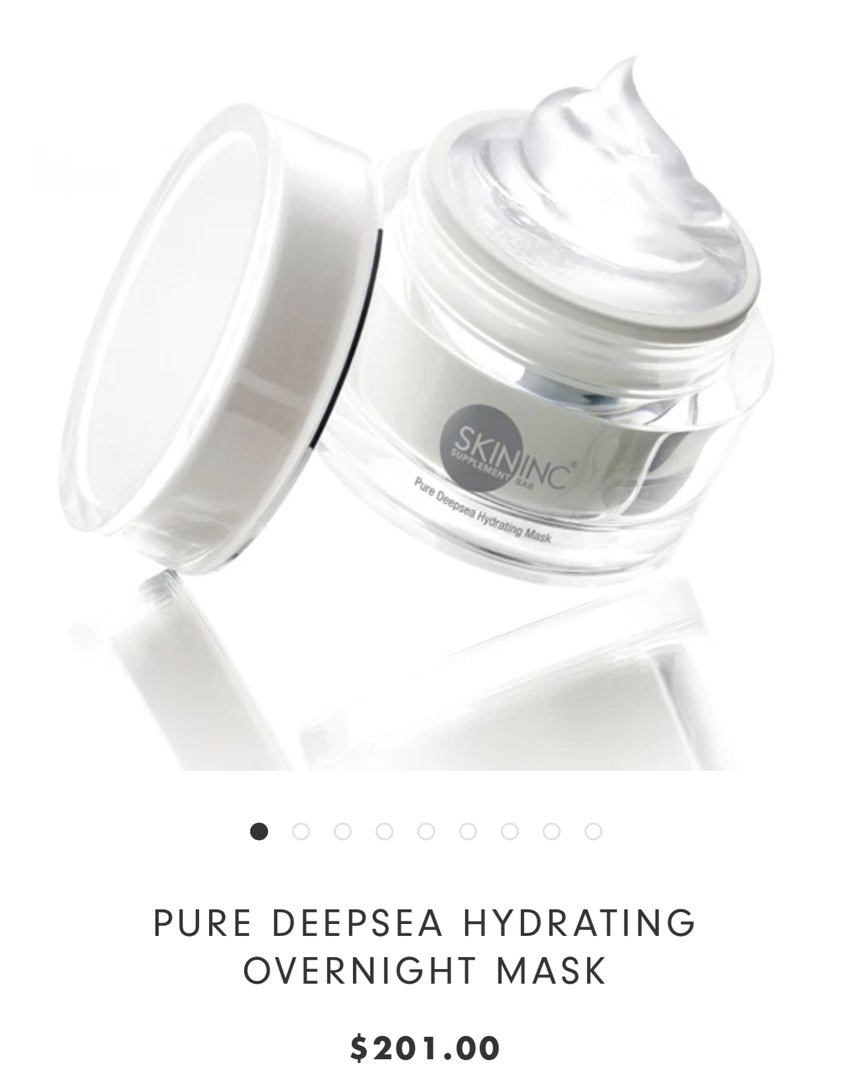 Skin Inc 100ml Pure Deepsea Hydrating Overnight Mask ( Sleeping Mask