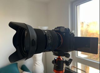Sony Alpha 7 IV camera with Sigma 24-70mm f/2.8 DG Art Lens