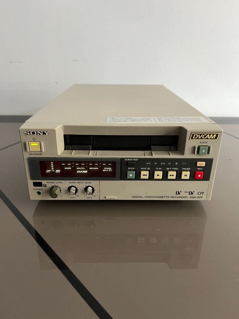 Sony DSR20 DVCAM / DV / MiniDV VTR Player / Recorder, TV & Home