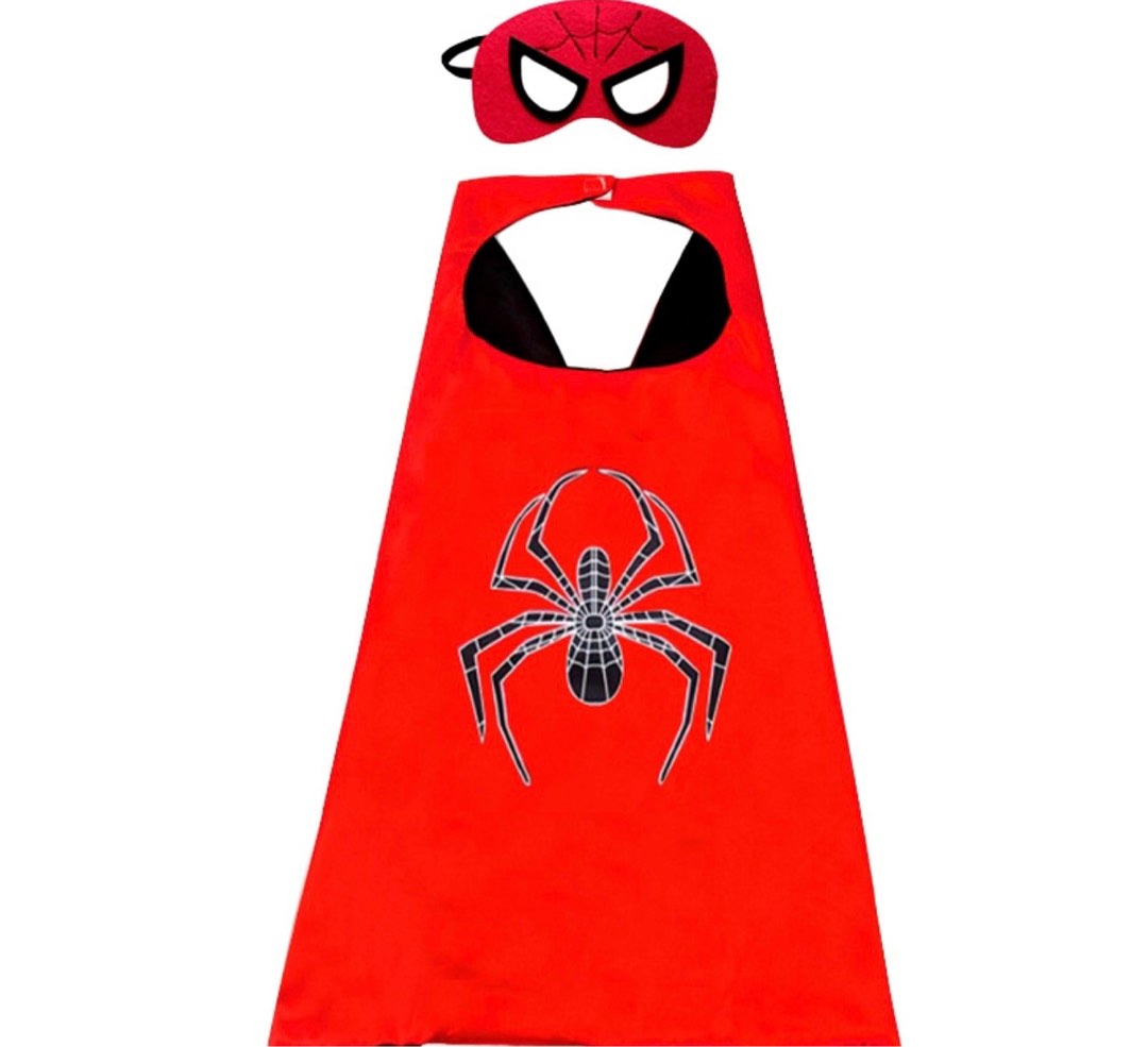 Spiderman cape, Hobbies & Toys, Toys & Games on Carousell