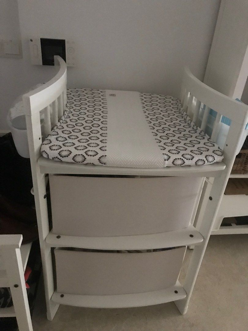 Stokke care changing station table, Babies & Kids, Baby Nursery & Kids
