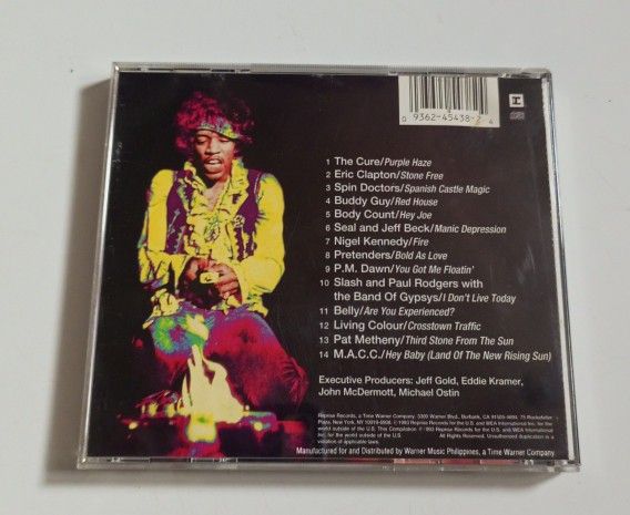 STONE FREE - A TRIBUTE TO JIMI HENDRIX (Category: CDs & DVDs) located in Makati City. Submitted by KAMUSIKATAYO (Listing ID 1267772181, Image 2). Description: PRE OWNED EXCELLENT CONDITION.