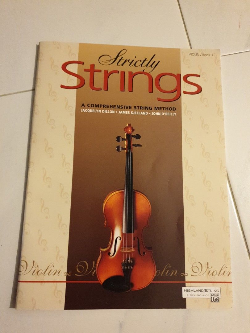 Strictly Strings Book 1 Violin Hobbies Toys Music Media