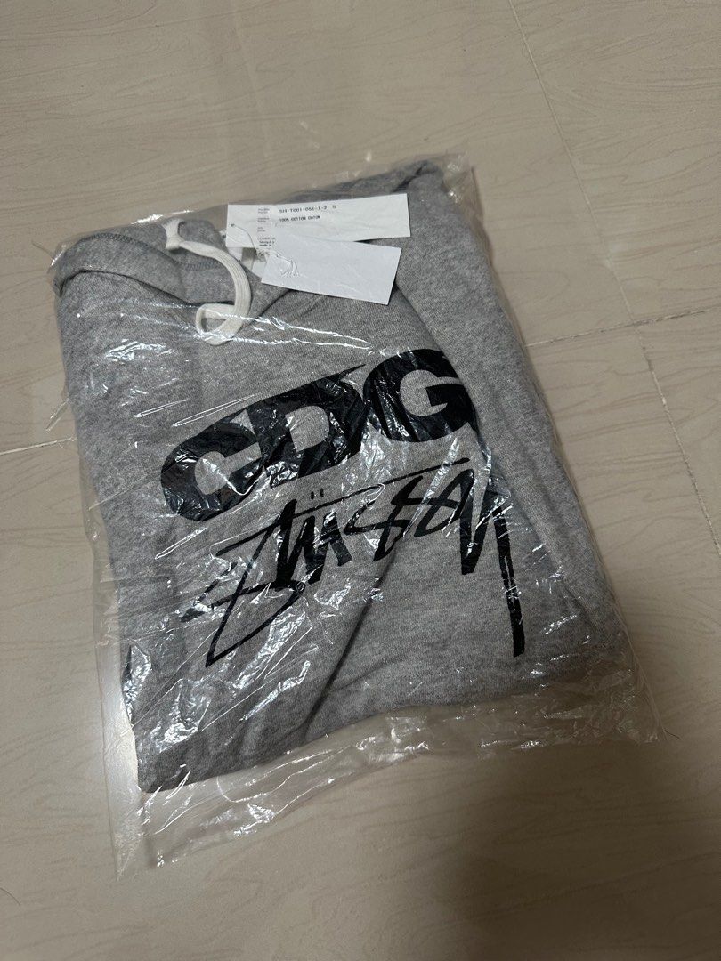 Stussy X CDG, 男裝, 運動服裝- Carousell