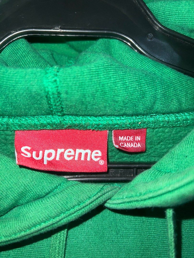 Supreme grass green box logo on sale