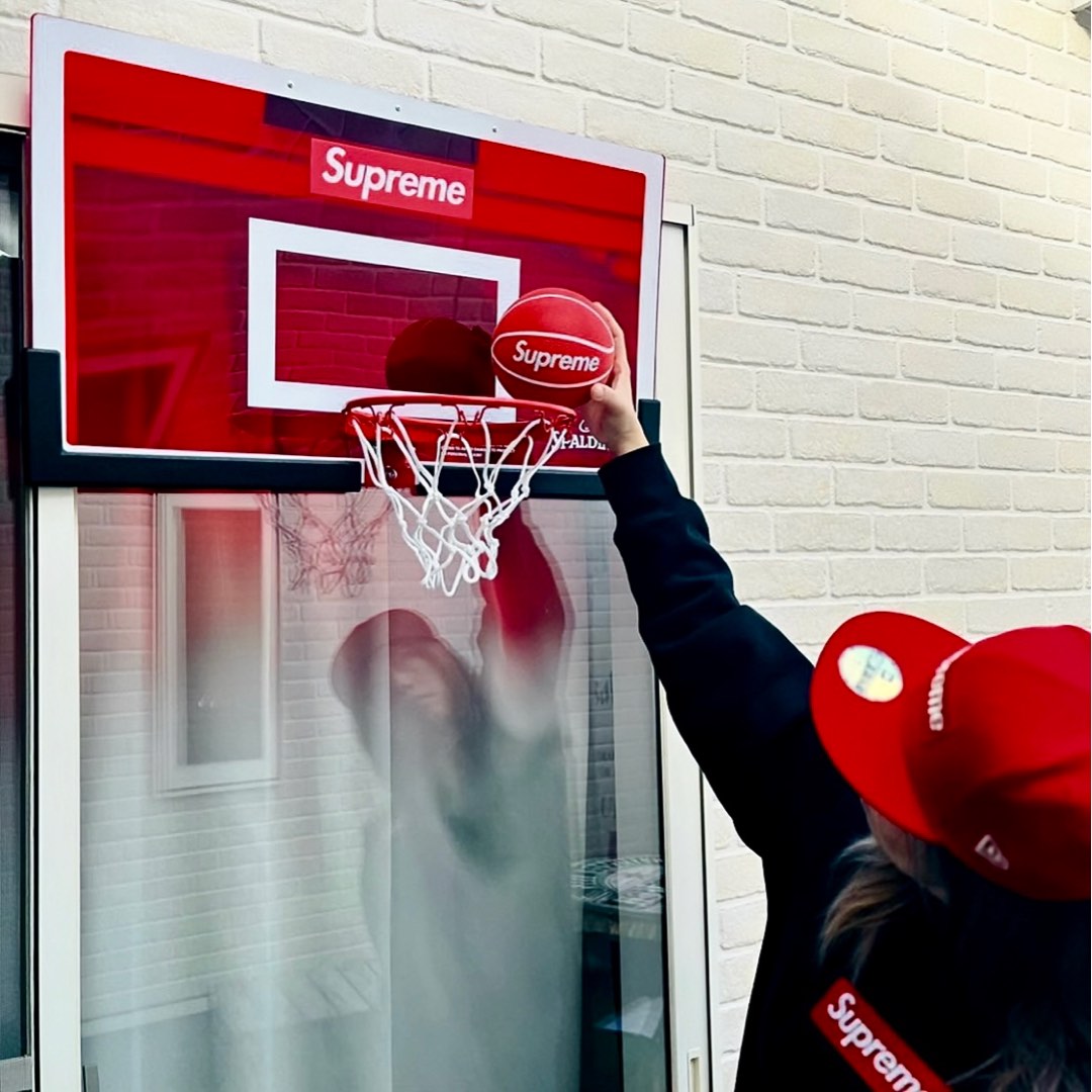 Supreme®/Spalding® Mini Basketball HoopSup