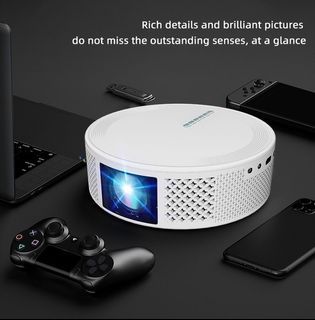 T269 4K NEW5G Wireless Mini Projector 4K Ultra HD Protable Bluetooth Android Projector 【SGPlug READY Stock】