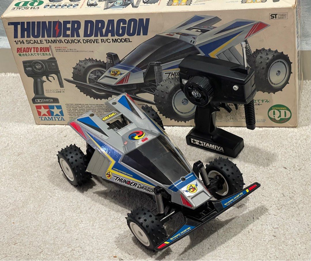TAMIYA THUNDER DRAGON 1/14 SCALE QUICK DRIVE (QD) RC MODEL