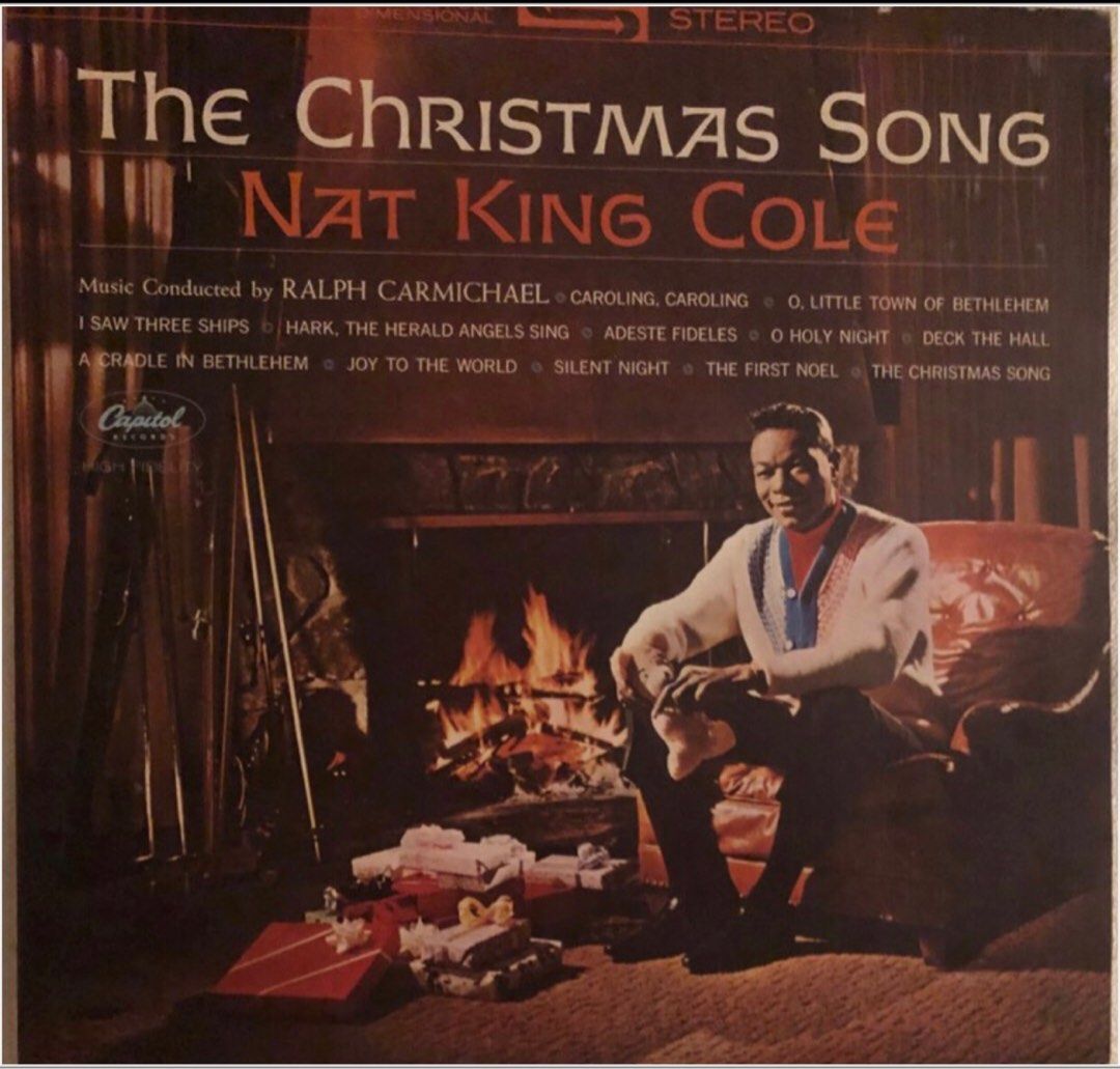 The Christmas song Nat King Cole- LP, 興趣及遊戲, 音樂、樂器& 配件