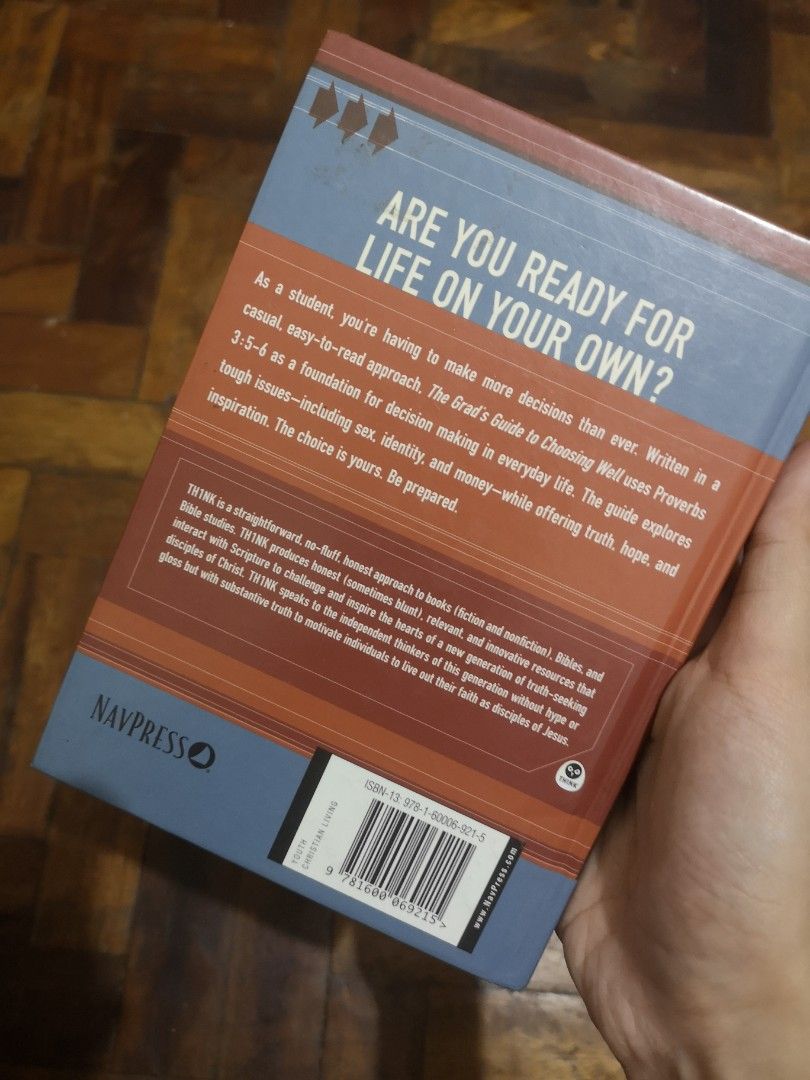 The Grad's Guide to Choosing Well (Category: Textbooks) located in Manila. Submitted by nikkit21033 (Listing ID 1267872494, Image 2). Description: .
