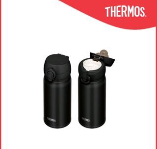 Thermos mug bottle mat black 0.35L stainless slim bottle FFM-351 MTBK
