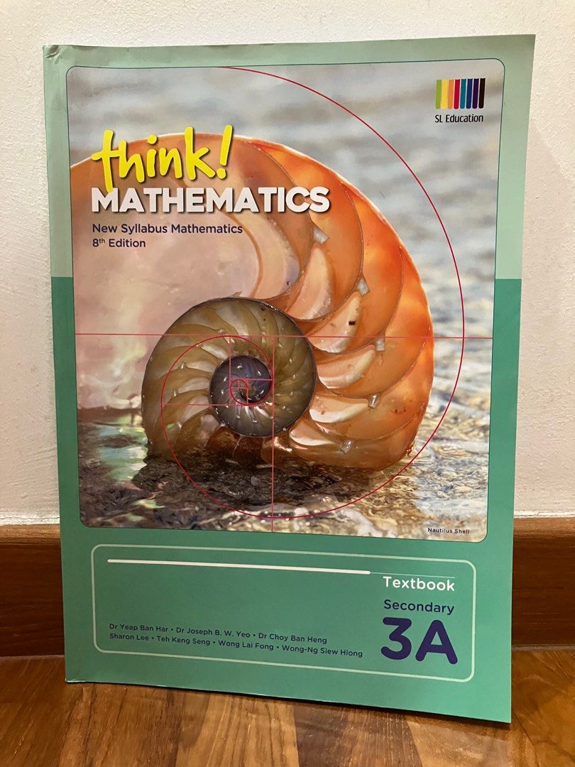 Think mathematics textbook 3a 3b hobbies toys books magazines