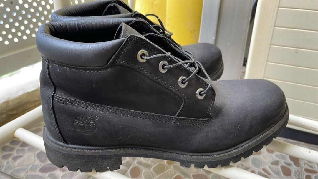 All black suede cheap timberland boots