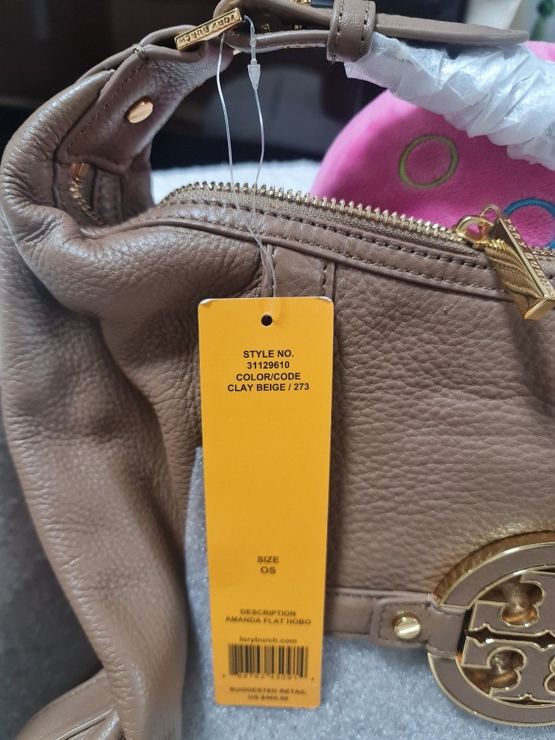 Tory burch cheap amanda flat hobo